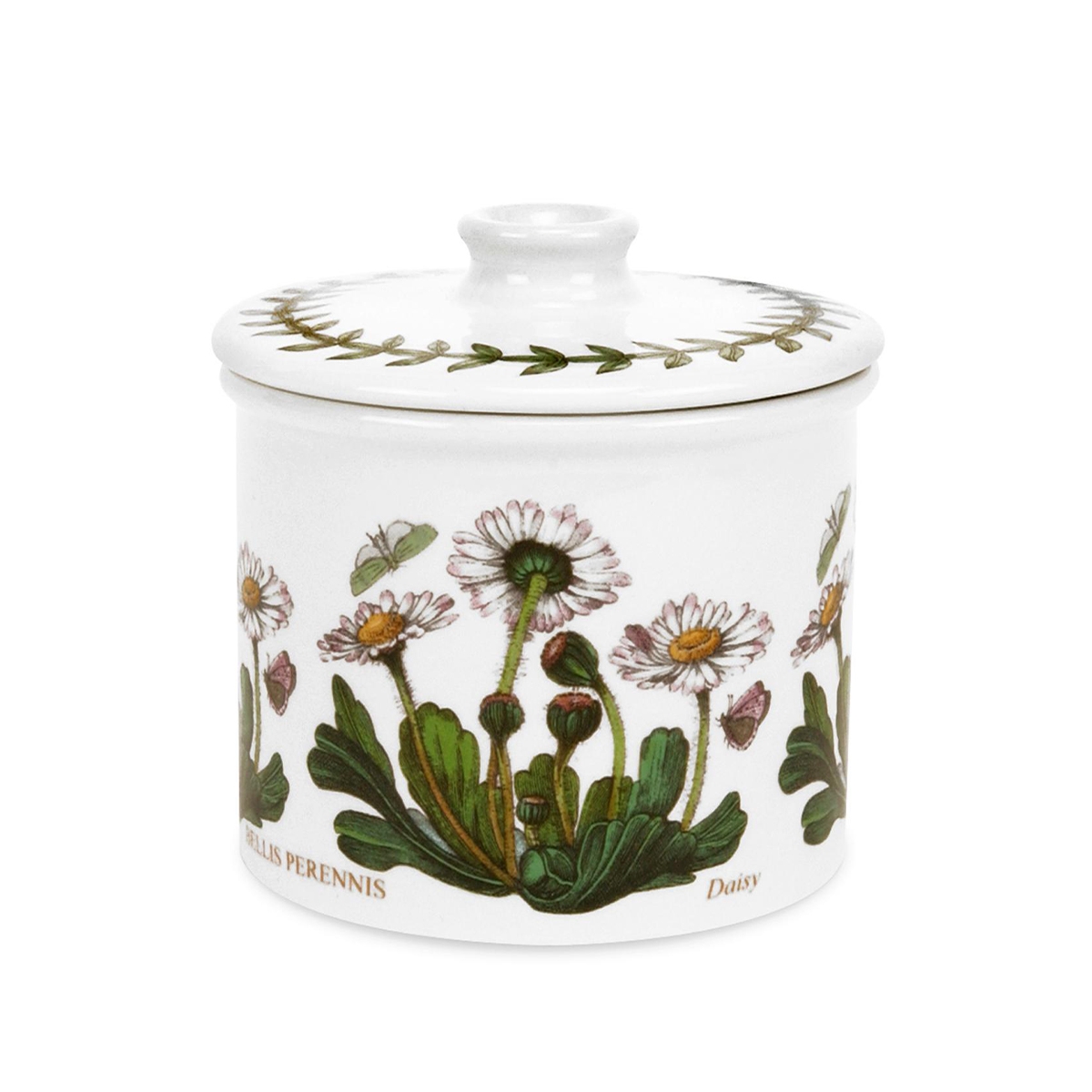 Ronde suikerpot van keramiek Portmeirion Botanic Garden Aanbieding