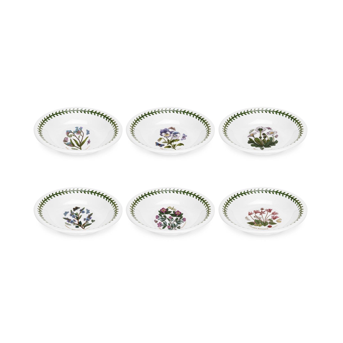 Set de 6 bols en porcelaine 18 cm Portmeirion Botanic Garden Promotion Set de 6 bols en porcelaine 18 cm Portmeirion Botanic Garden Promotion