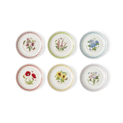 Lot de 6 assiettes à pain 15,3 cm Portmeirion Botanic Garden Meadow Promotion