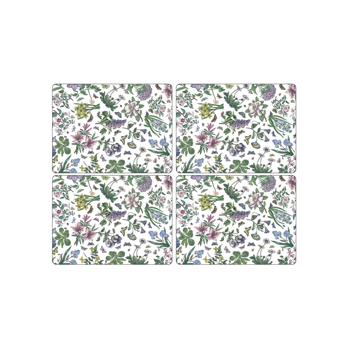 Set de 4 sets de table rectangulaires Portmeirion Botanic Garden Promotion