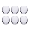 Ensemble de 6 verres à liqueur en verre bombé cuisine bar restaurant Mexico Promotion