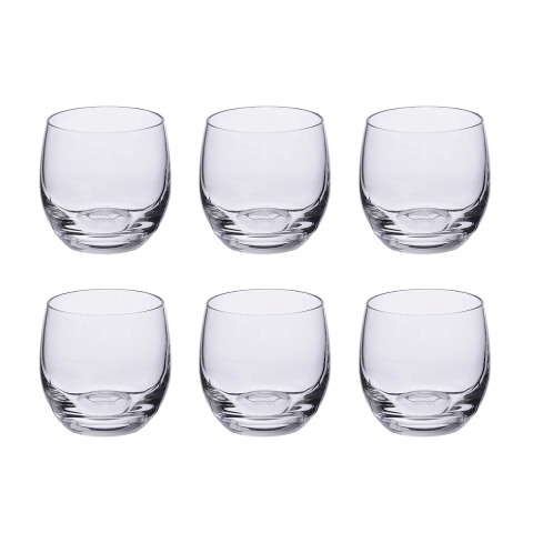 Set de 6 petits verres à liqueur en verre bombé cuisine bar restaurant Mexico Promotion