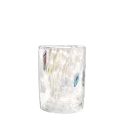 Ensemble de 6 verres à eau en verre coloré cuisine restaurant 10 cm Murrine Vente
