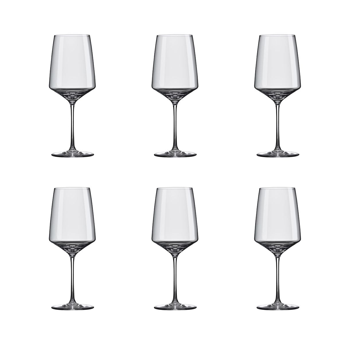 Ensemble de 6 verres à vin en cristal 400 ml pour cuisine bar restaurant Siesta Promotion Ensemble de 6 verres à vin en cristal 400 ml pour cuisine bar restaurant Siesta Promotion