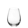Ensemble de 6 verres à eau 10 cm design goutte en verre cristallin Sinfonia Vente