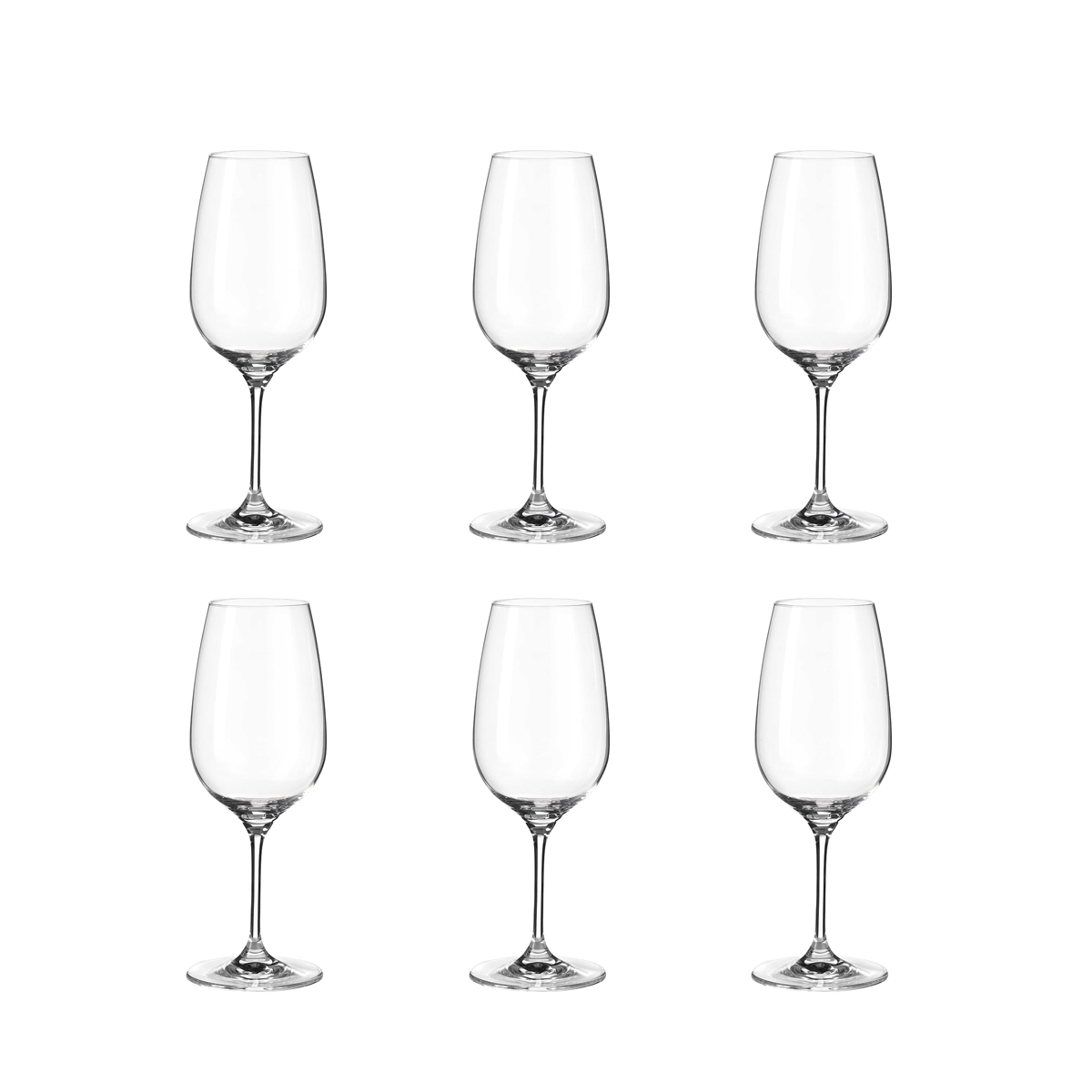 Ensemble de 6 verres à vin Bordeaux design goutte 570ml en verre cristallin Sinfonia Promotion Ensemble de 6 verres à vin Bordeaux design goutte 570ml en verre cristallin Sinfonia Promotion