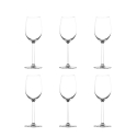 Set van 6 beaujolais proefglazen in kristalglas 515ml Shanghai Aanbieding