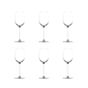 Set van 6 wijnglazen voor proeverij 320 ml in kristallijn glas Shanghai Aanbieding