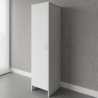 Colonne de salle de bain et buanderie en PVC blanc avec porte D8FC9006K Negrari Vente