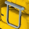 Stoffen slaapfauteuil 2-persoons opklapbare slaapbank Deborah Twin 