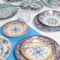 Service de vaisselle 18 pièces en porcelaine pour 6 personnes Andalusia Vente