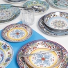 Service de vaisselle 18 pièces en porcelaine pour 6 personnes Andalusia Vente
