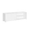 Moderne design TV-meubel met open vak en planken 150x40x40 Lumina Kortingen