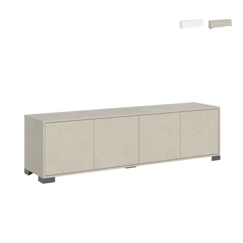 Meuble TV moderne sur pied pour salon 172x40x48 Lumina Promotion