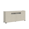 Buffet moderne 4 portes avec verre fumé 172x40x81 Riflesso Réductions