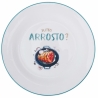 Set van 6 platte borden in keramiek met diverse decoraties Le Travisate Aanbod