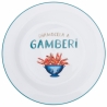 Set van 6 platte borden in keramiek met diverse decoraties Le Travisate Catalogus