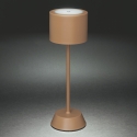 Lampe LED de table rechargeable avec commande tactile pour salon Aladina 4 Tons Réductions