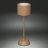 Lampe LED de table rechargeable avec commande tactile pour salon Aladina 4 Tons Réductions