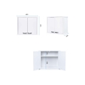Wasruimtecombinatie met kast en hangkast met 2 deuren COMP 2 Negrari Korting