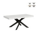 Table extensible 12 personnes design moderne 90×180-284 Volantis Promotion