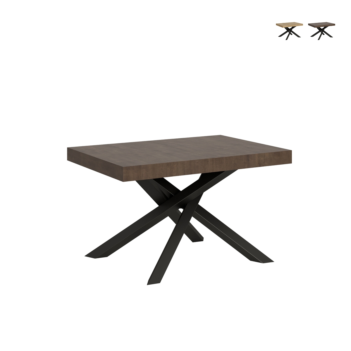 Uitschuifbare tafel voor 16 personen 90×130-390 cm Volantis Aanbieding