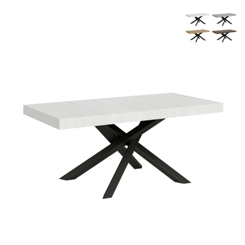 Table extensible moderne salon 18 personnes 90×180-440 Volantis Promotion