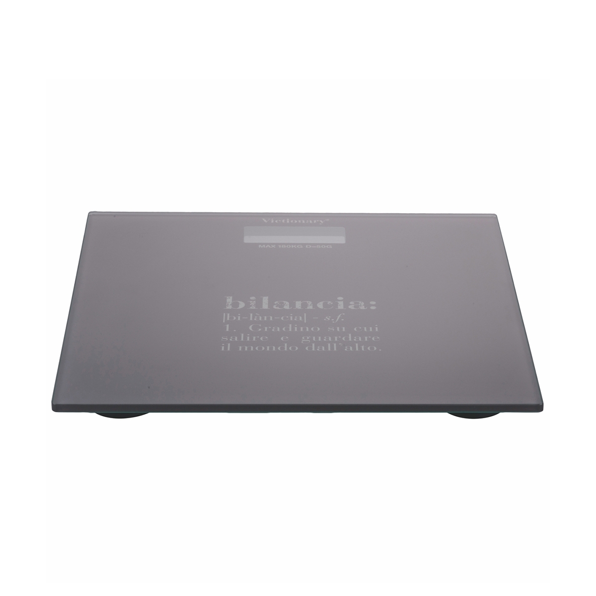 Digitale personenweegschaal van glas 180 kg grijs Victionary Aanbieding Digitale personenweegschaal van glas 180 kg grijs Victionary Aanbieding