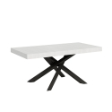 Uitschuifbare moderne eettafel voor 18 personen 90×180-440 Volantis Model