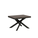 Uitschuifbare moderne eettafel voor woonkamer 90×120-380 Volantis Evolution Kortingen