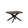 Uitschuifbare moderne eettafel voor woonkamer 90×120-380 Volantis Evolution Kortingen