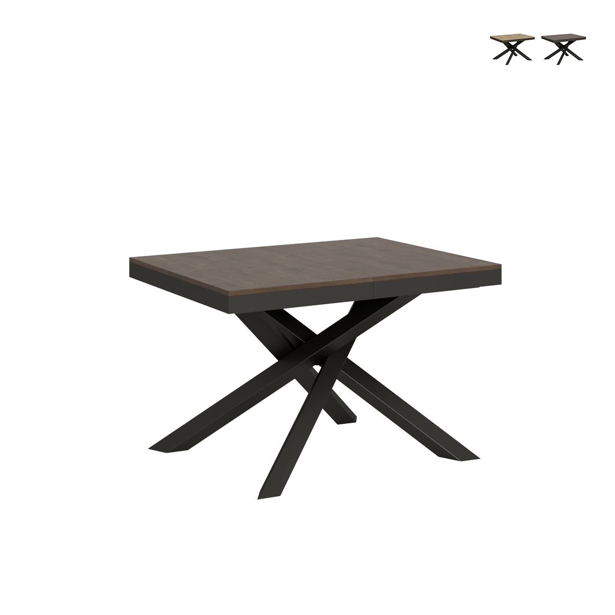Table extensible moderne séjour salon 90×120-380 Volantis Evolution Promotion Table extensible moderne séjour salon 90×120-380 Volantis Evolution Promotion