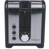 Elektrische 2-slice broodrooster met timer industriële look zwart Victionary Voorraad
