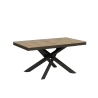 Uitschuifbare eettafel modern industrieel design 90×160-420 Volantis Evolution Verkoop