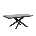 Moderne uitschuifbare tafel met gekruiste poten 90×180-440 Volantis Evolution Kortingen