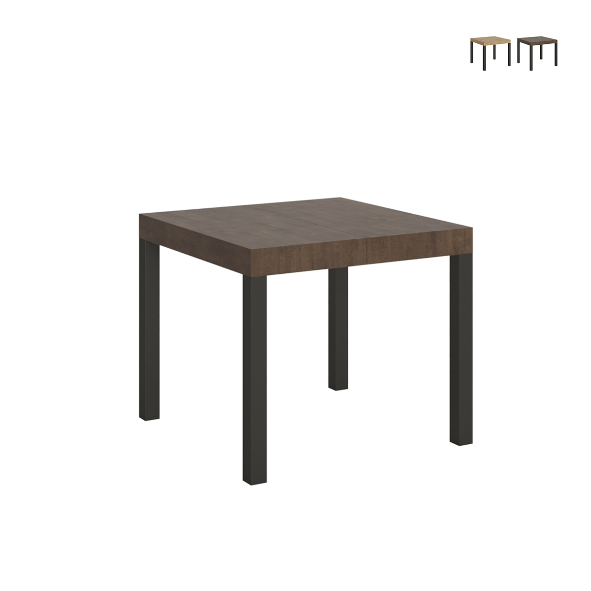 Table extensible carré moderne industriel 90×90-246 Everyday Promotion Table extensible carré moderne industriel 90×90-246 Everyday Promotion