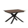 Table extensible salle à manger cuisine 8 personnes 90×120-180 Ganty Réductions