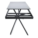 Table extensible salle à manger cuisine 8 personnes 90×120-180 Ganty Caractéristiques