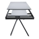 Table extensible salle à manger cuisine 8 personnes 90×120-180 Ganty Dimensions