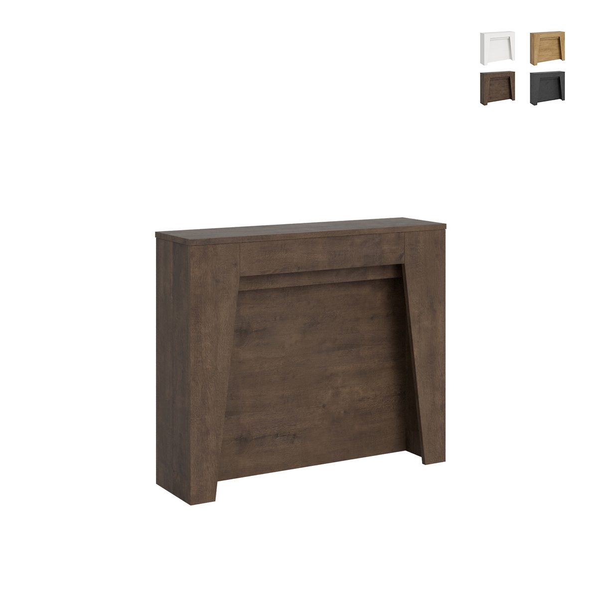 Moderne minimalistische uitschuifbare console 90×25-211 Anea Kortingen Moderne minimalistische uitschuifbare console 90×25-211 Anea Kortingen