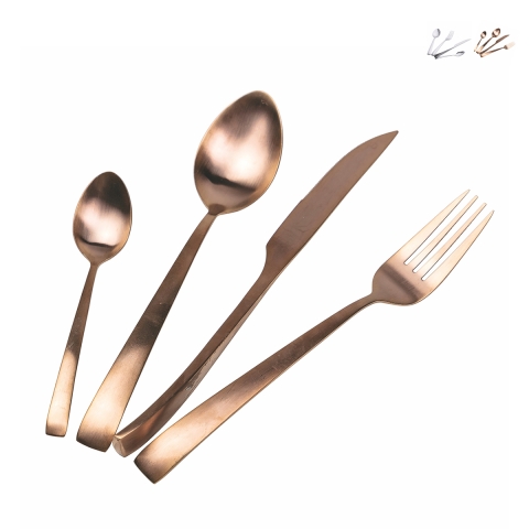 Set de 24 couverts de table en acier inoxydable restaurant cuisine Park Avenue Promotion