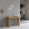 Console extensible design contemporain en bois 90x40-300 Naxy Vente