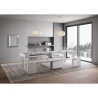 Console extensible avec bancs intégrés gain de place 90x42-302 Evolve 