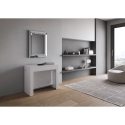 Console extensible avec bancs intégrés gain de place 90x42-302 Evolve 