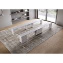 Uitschuifbare console met geïntegreerde ruimtebesparende banken 90x42-302 Evolve 