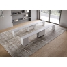 Uitschuifbare console met geïntegreerde ruimtebesparende banken 90x42-302 Evolve 
