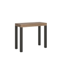 Console extensible en bois style industriel 90x40-196 Everyday Small Vente