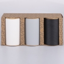 Set van 3 keramische voorraadpotten van 750 ml met deksel Circle Catalogus