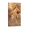Canvas schilderij vrouw Art Nouveau Herfst Alphonse Mucha Aanbieding