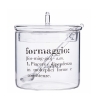 Présentoir à fromage avec couvercle et cuillère en verre transparent Victionary Vente